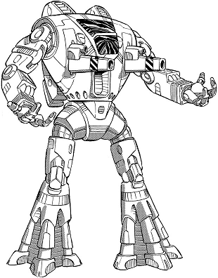 Ostroc OSR-4L line art