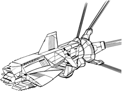 McKenna Battleship (Clan) line art