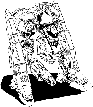 Falconer FLC-8R line art