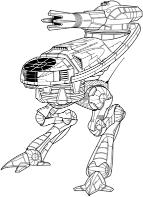 Blitzkrieg BTZ-3F line art