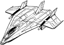 Star Dagger S-2B line art